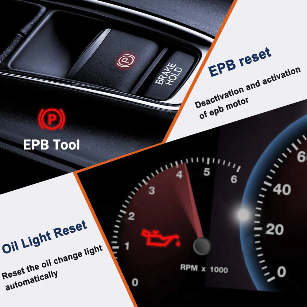 FOXWELL NT624 PRO полная система OBD2 сканер Код считыватель масла EPB сервис сброса ODB2 авто