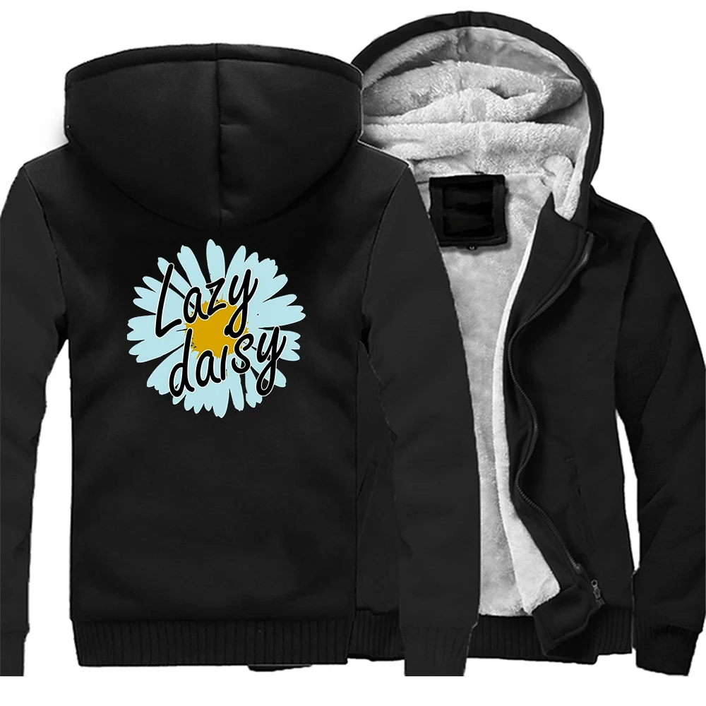

Толстовка мужская с забавным принтом «ленивая Маргаритка», Модный свитшот, боди, теплая куртка, спортивный костюм из ткани для мужчин