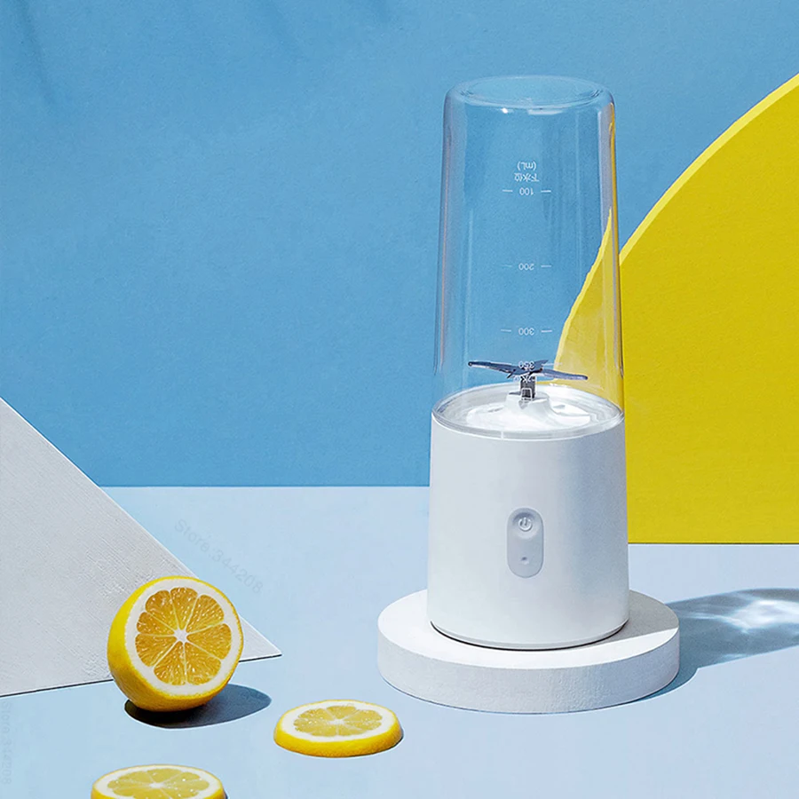 XIAOMI MIJIA mini Blenders Small Portable charging Juicer Fruit Cup Food Processor Electric Kitchen Mixer Quick Juicing 350ML | Бытовая