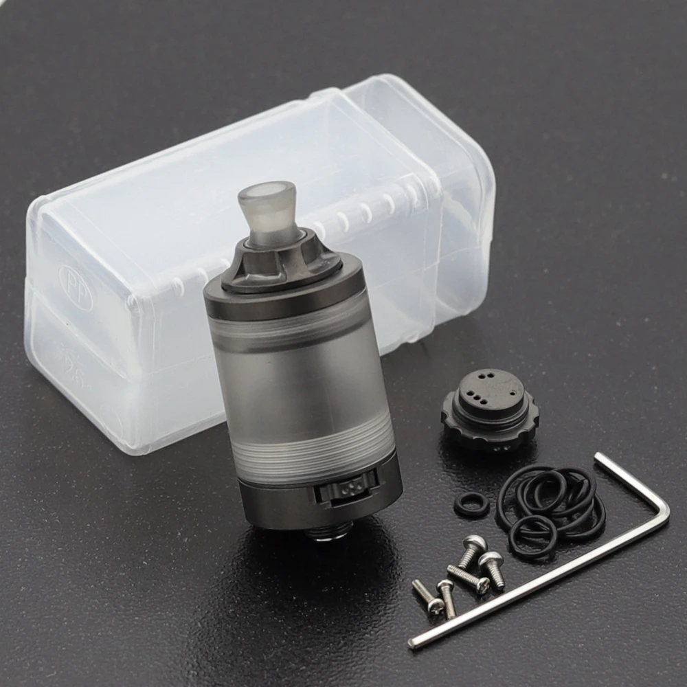 

vape mini VapSea Roulette RTA MTL DL AFC RTA 3.5 ML capacity 22mm Single Coil vape SS316 Rebuildable Tank 510 Atomizer