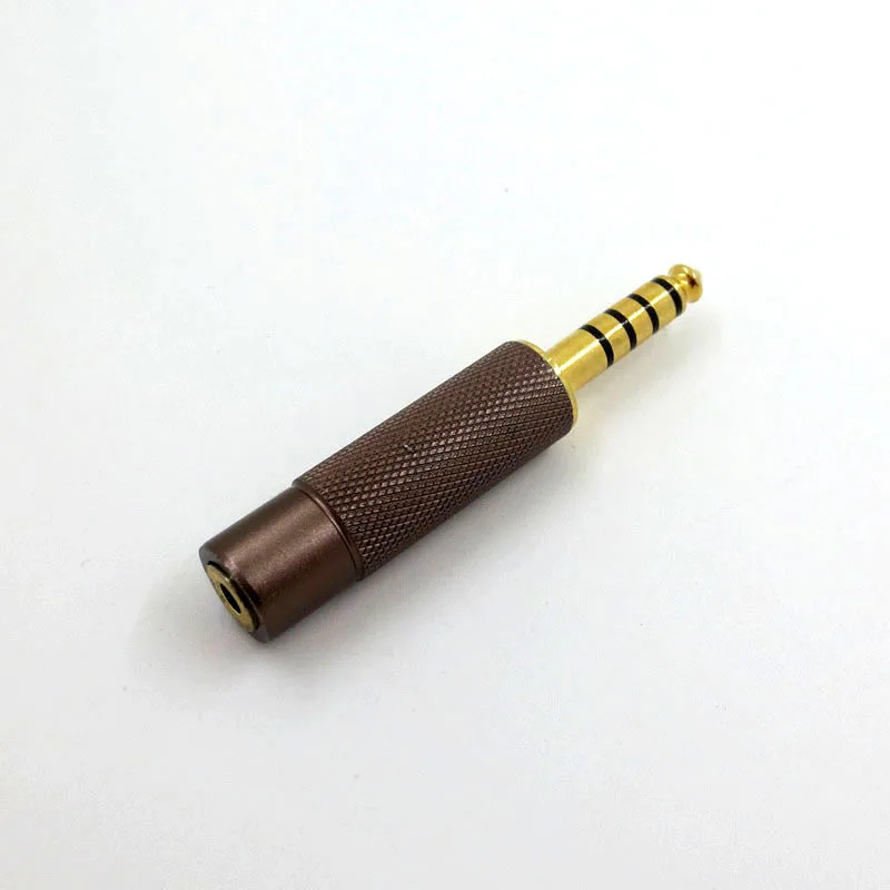 Gold Plated Base Adapter 4.4mm Male To 2.5mm Female Balance Plug Black Diamond Earphone DIY Accessory Headphone Repair Parts | Электроника