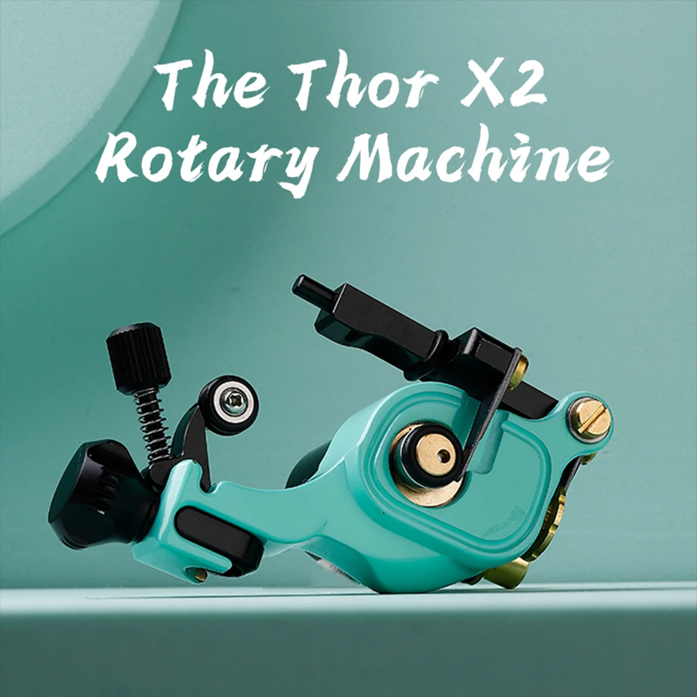 Новинка 2021 профессиональная вращающаяся машинка для татуировки проводка и