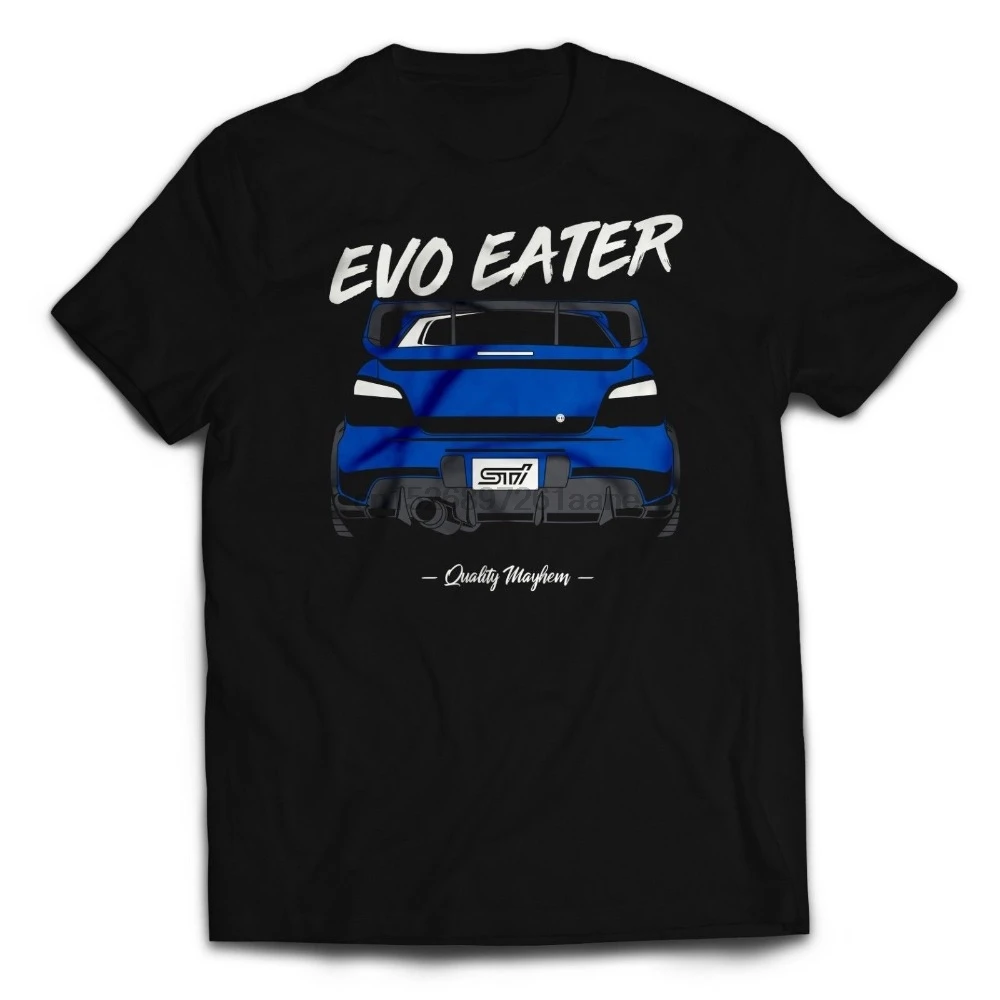 Классические Японские Автомобильные вентиляторы Sti Evo Eater Car Guy Jdm футболка
