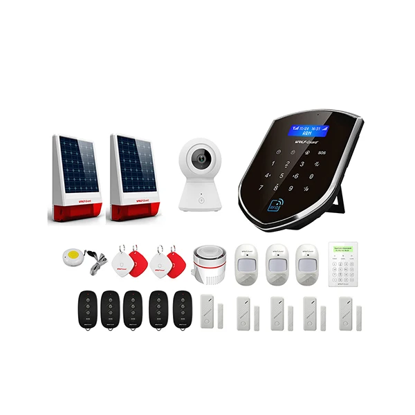 Kit 7 Wolf-Guard WM2GR GSM Wifi беспроводная домашняя система охранной сигнализации DIY Kit приложение управление детектор движения датчик охранная сигнализация - Цвет: Kit 7