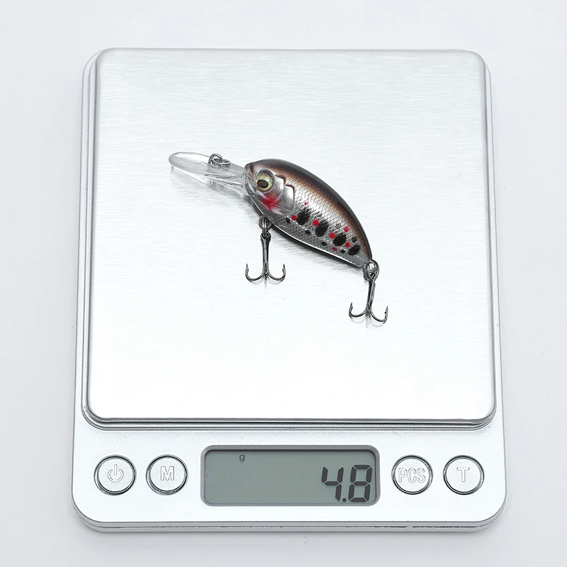 4 8g Crank приманка Minnow рыболовные приманки для рок гольян Мини искусственные
