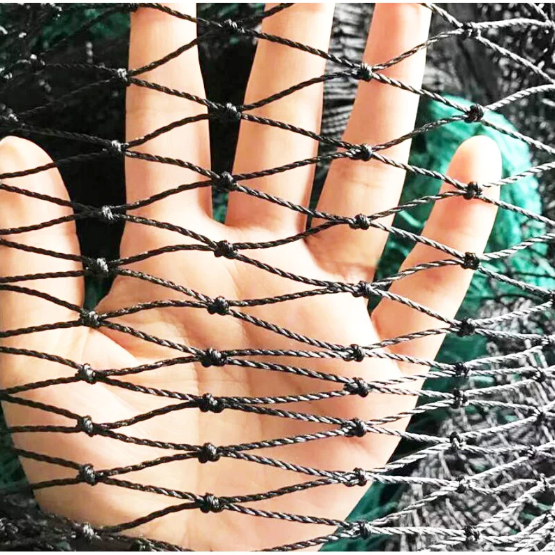 Черная Тяжелая защита от птиц искусственное ограждение для сада и