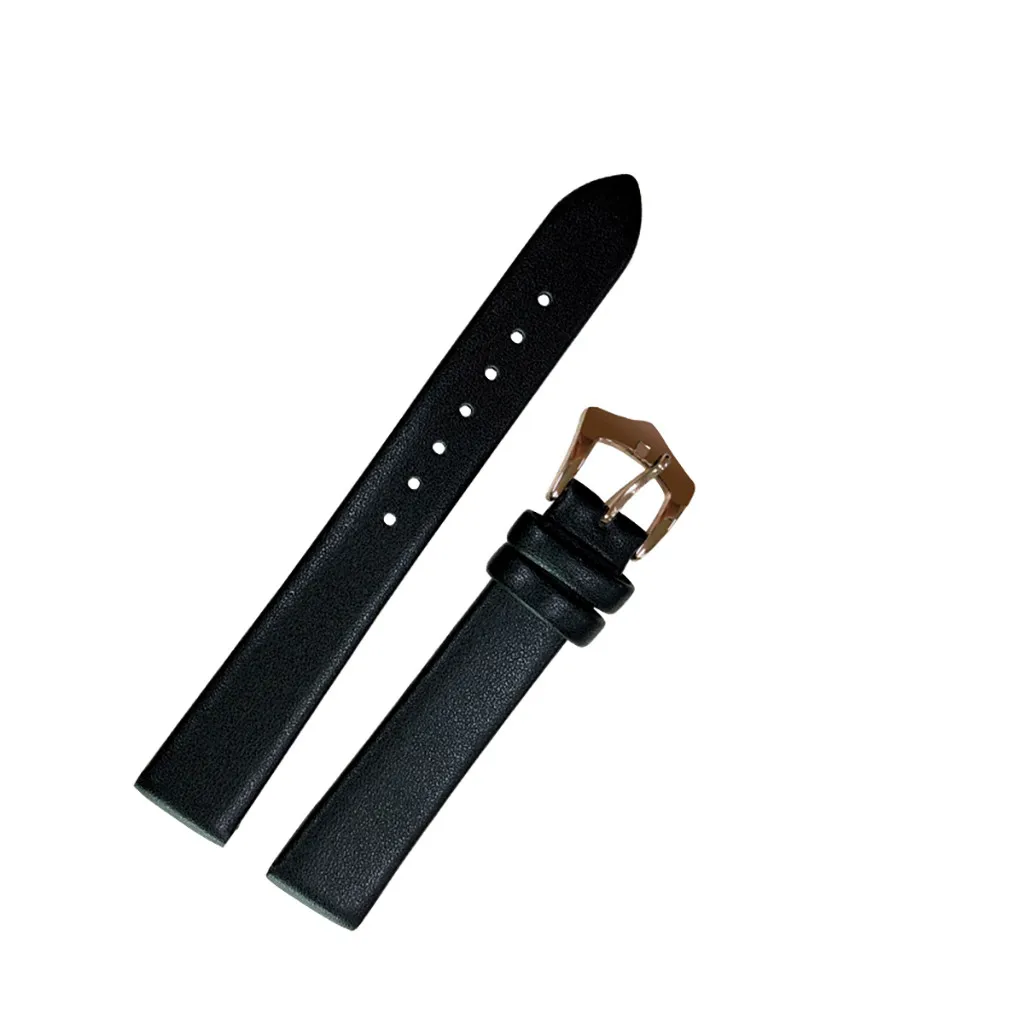 16 мм ремешок для часов с разноцветной пряжкой из розового золота и мягкий кожаный