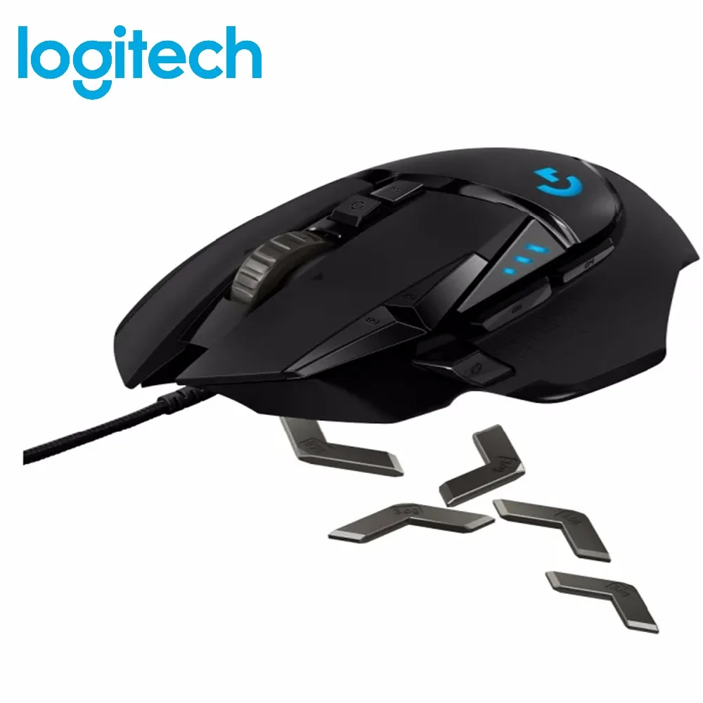 Logitech оригинальная G502 HERO высокопроизводительная игровая мышь 16000 DPI 11