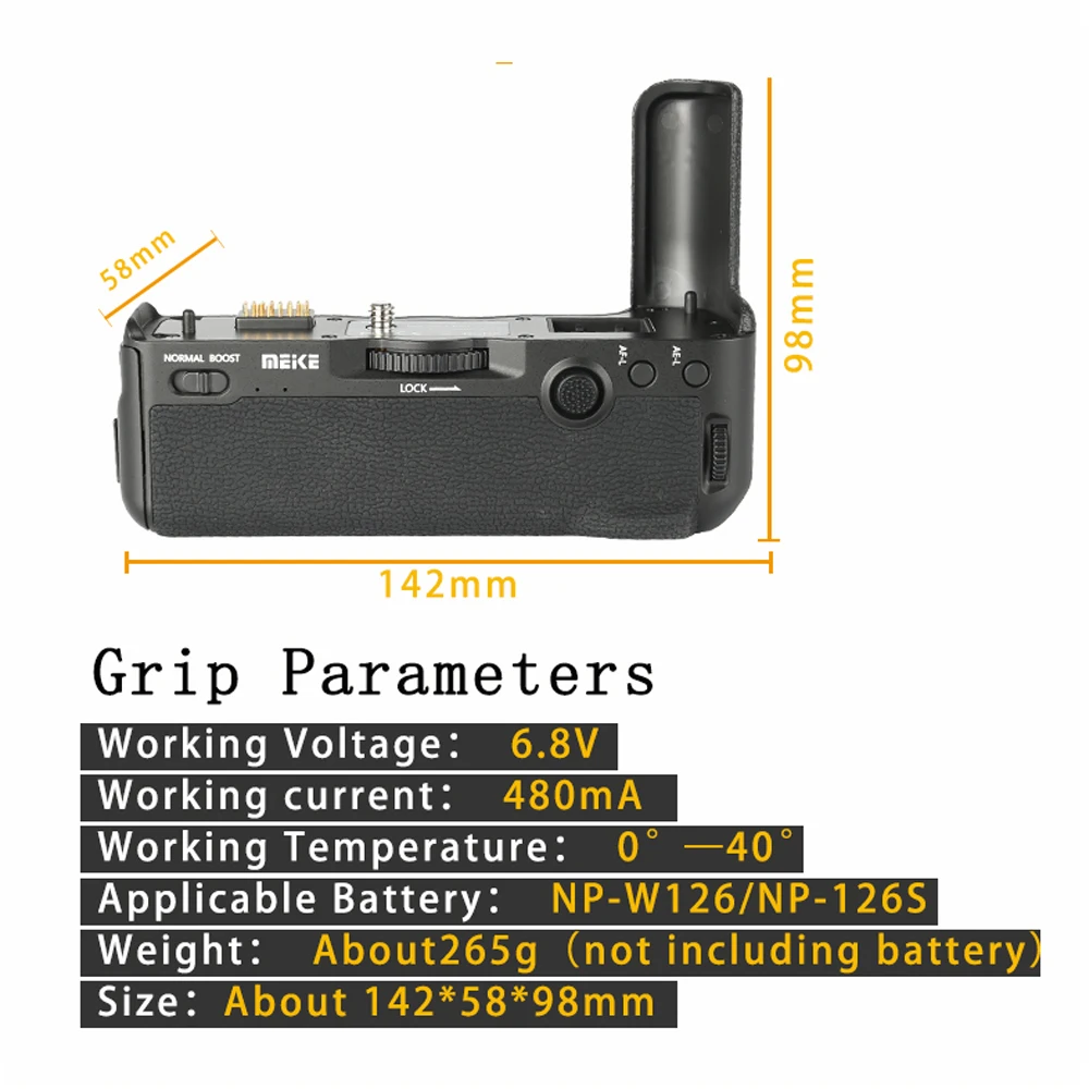 Meike X T3 Pro батарейный блок с беспроводным пультом дистанционного управления 2 4G для