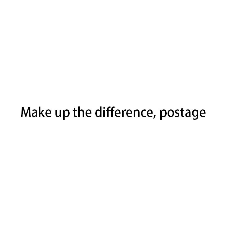 

Make up the difference