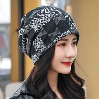 autumn winter ponytail beanie hat women stretch knitted crochet beanies caps for women hip hop skullies casual hat