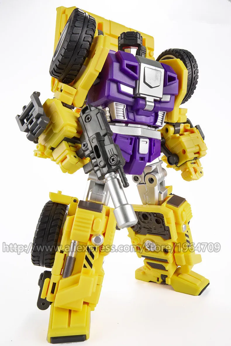 JINBAO 6 в 1 Опустошитель Predaking Трансформационные игрушки мальчик оверсайз 50 см робот автомобиль ко G1 модель аниме фигурка подарок игрушка для малыша