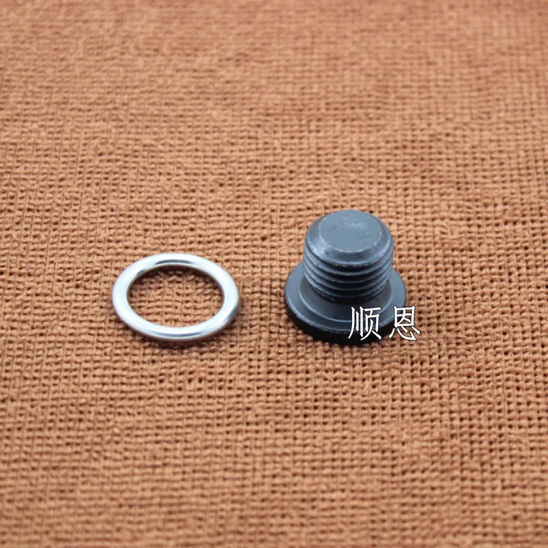 5 sets Car Oil Drain Plug Gaskets Screw Bolt Seal Ring For Audi A3 Q7 A5 S5 Q5 for Touareg 3.0T Accessories | Автомобили и