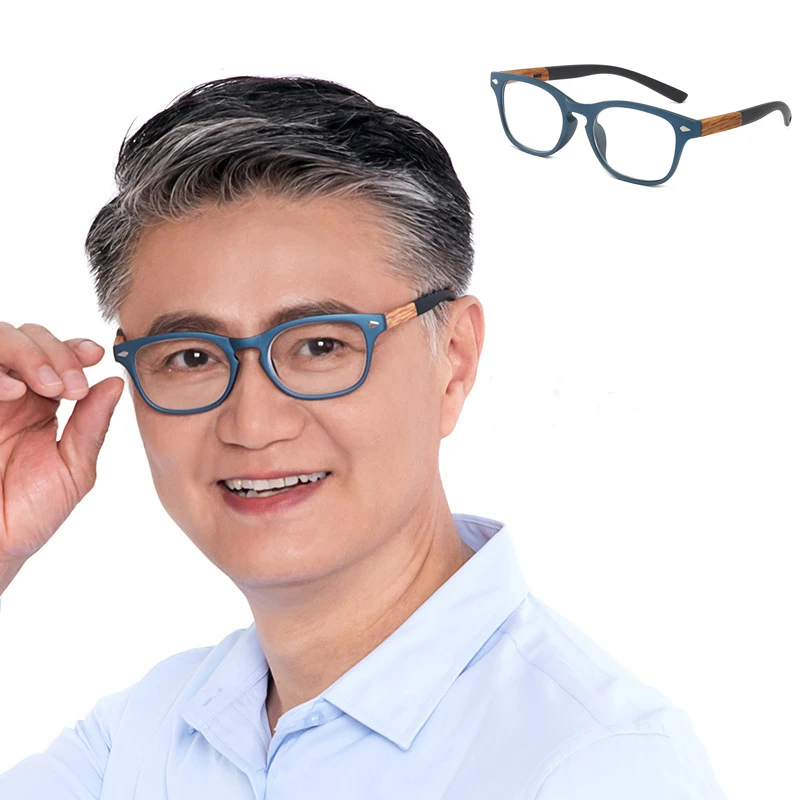 

Zilead Wood Grain Reading Glasses for Women Men Fashion Presbyopia Presbyopic Eye Glasses Male Feamle Diopter + 1.50 2.5 3.5