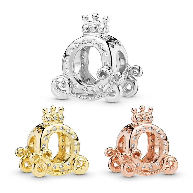 Модные оригинальные панские Подвески браслет тыква автомобиль бусина буквы