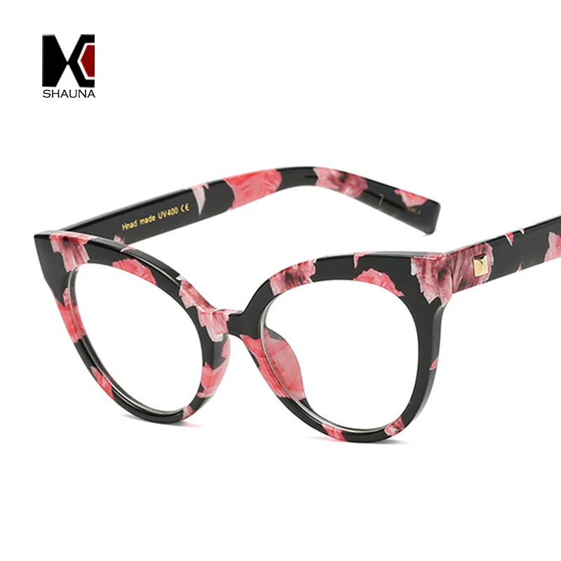 Женские двойные очки в оправе кошачий глаз|clear lens fashion glasses|clear glassesclear glasses |