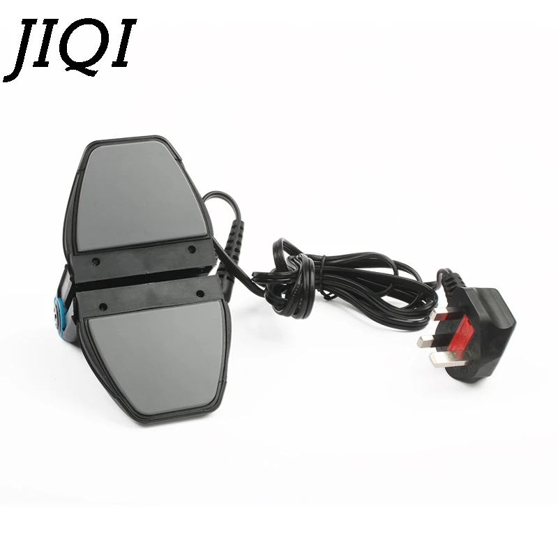 JIQI 110 В/220 В складной портативный компактный тачап дорожный электрический утюг с антипригарным Мини-воротником рукав гладильная машина ЕС и США