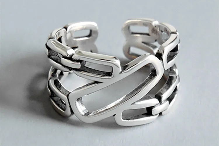 Женские кольца неправильной геометрической формы DreamySky большие антикварные