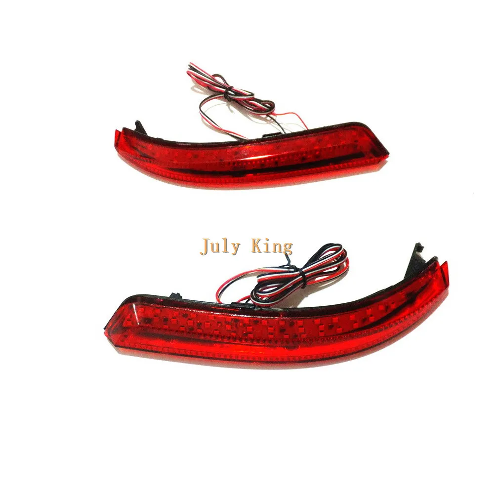 

July King Car LED Brake Lights + Night Running Warning Lights Case for Nissan Sylphy 2006-2013 and Almera 2013+