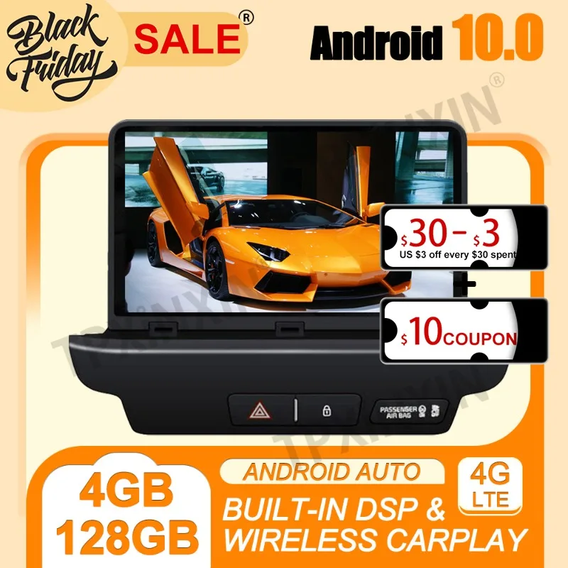 

PX6 IPS DSP Android 10.0 Carplay 4G+128G For KIA Ceed 2019-2020 Multimedia Player Auto Radio Tape Recorder GPS Navi Head Unit