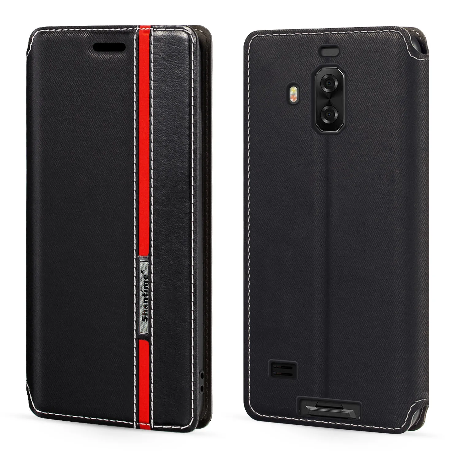 Чехол для Blackview BV9600 Pro модный разноцветный кожаный флип-чехол с магнитной