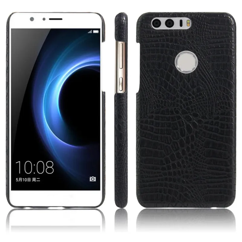Чехол для Huawei Honor 8 кожаный чехол из крокодиловой кожи задняя крышка телефона с