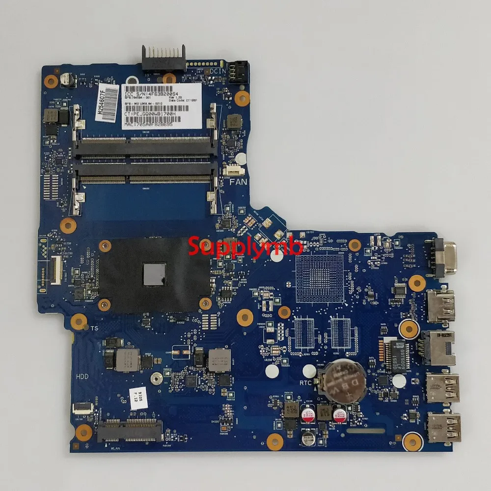 764684-001 Mainboard 764684-501 6050A2612501-MB-A02 A4-6210 CPU for HP 355 G2 NoteBook PC Laptop Motherboard 764684-601 Tested