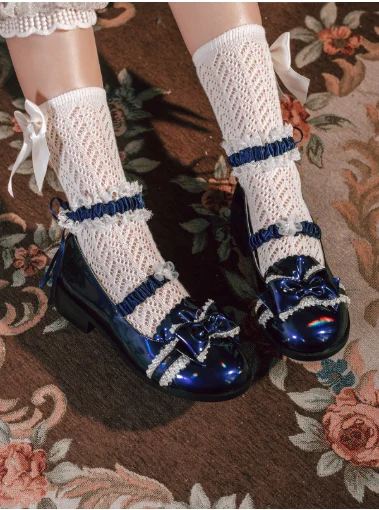 Туфли женские винтажные с круглым носком на толстом каблуке | Тематическая