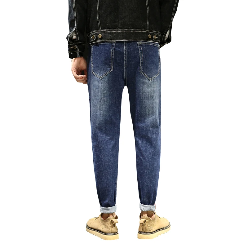 Новая стильная мужская спортивная рубашка с короткими рукавами джинсы бизнес