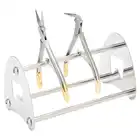 Держатель для стоматологических щипцов, стойка из нержавеющей стали для ортодонтических щипцов, щипцов, ножниц, стационарный держатель, лабораторные принадлежности