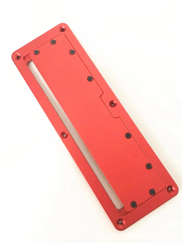 

Electric Circular Saw Flip Cover Plate Flip-Floor Table Special Cover Plate Adjustable Aluminium Insert Plate for Table Saw