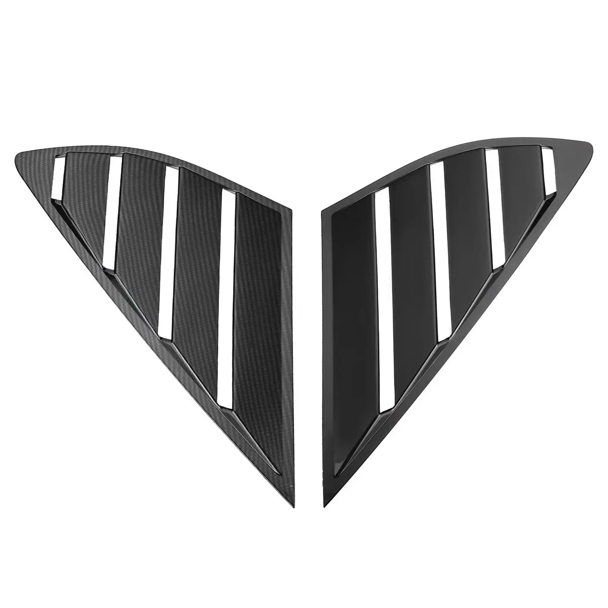 Пара четыре крышки жалюзи вентиляционные отверстия задние боковые окна Стайлинг