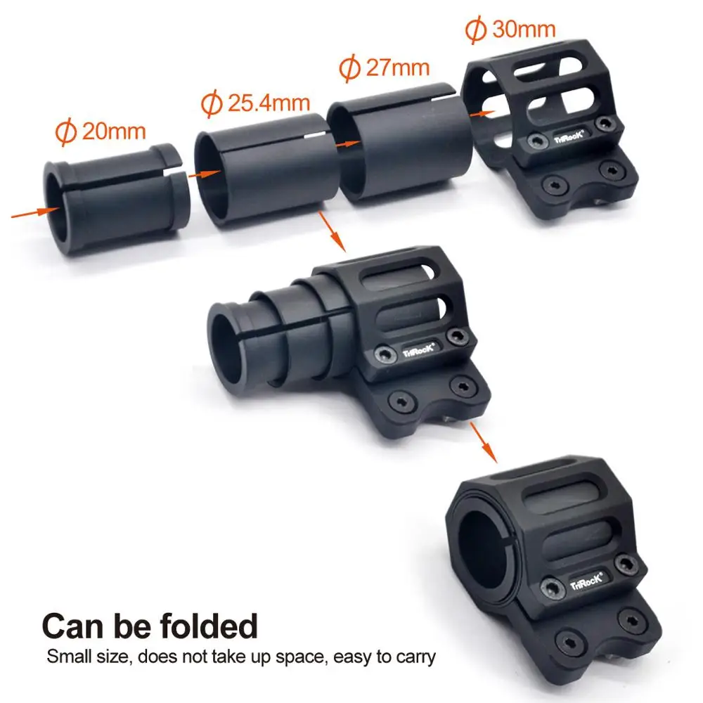 Кольцо держатель для фонарика Aplus 20 30 мм зажимное крепление более размер подходит