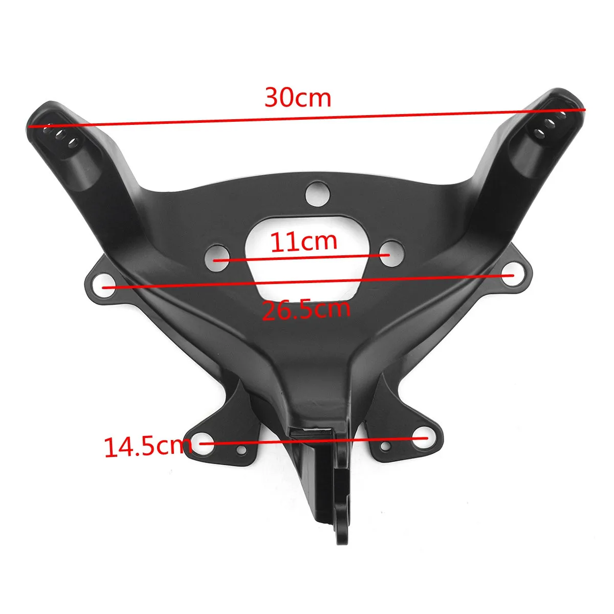 

Black Motorcycle Upper Front Headlight Fairing Stay Bracket Holder For Yamaha YZF R6 2003 2004 2005 and R6S 2006 2007 2008 2009