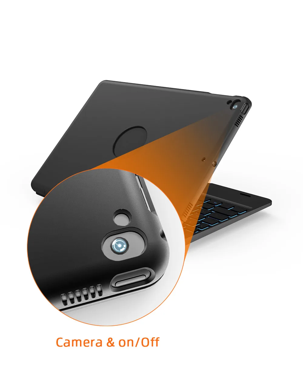 Bluetooth беспроводная клавиатура-чехол Крышка для Apple iPad 9,7 5th 6th Generatio iPad воздуха 1 2 5 6 iPad Pro 9,7 складная клавиатура