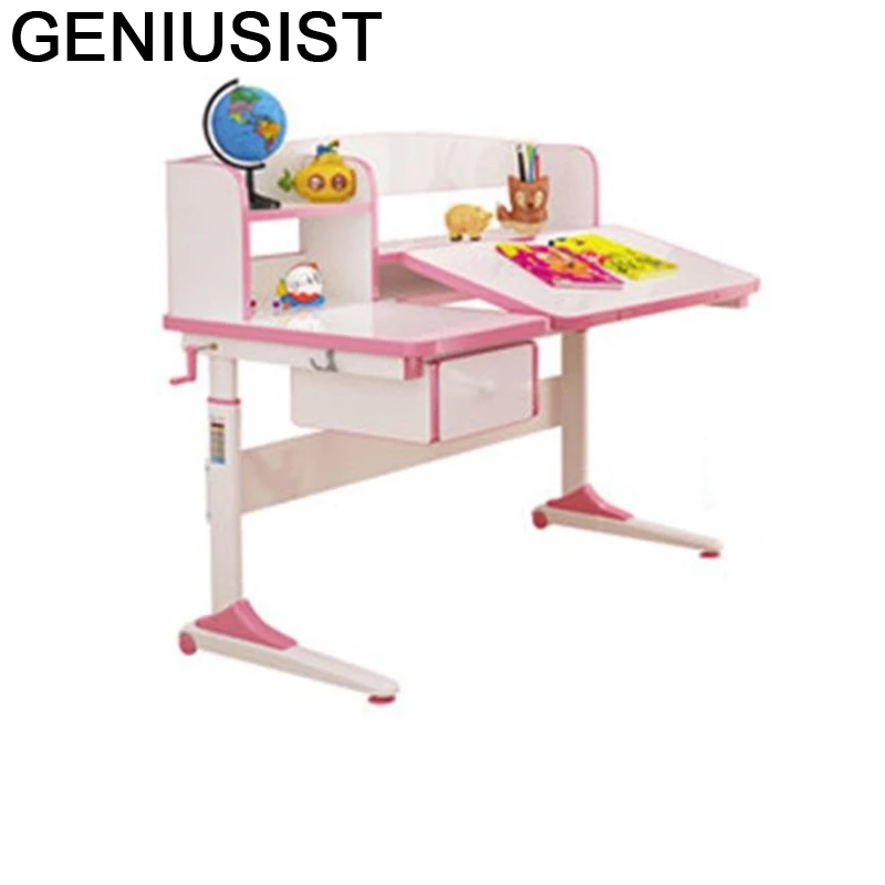 

Dla Dzieci and Chair Y Silla Avec Chaise Escritorio Infantil Mesa De Estudio Desk Adjustable for Bureau Enfant Study Kids Table