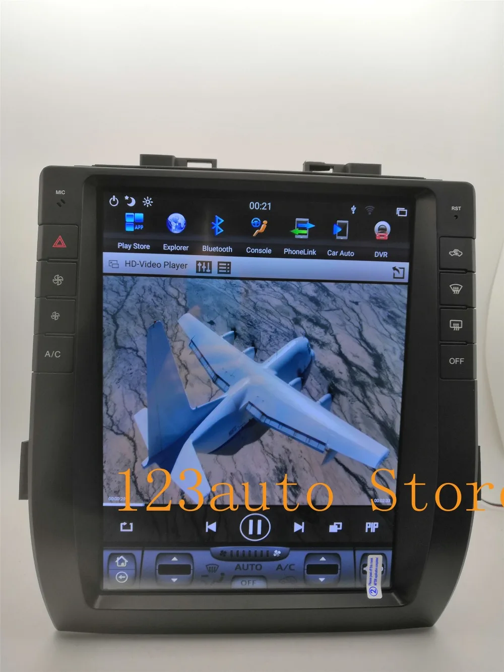 13 дюймов вертикальный экран Tesla стиль Android 8,1 Авто DVD gps навигатор плеер для TOYOTA Alphard ips PX6
