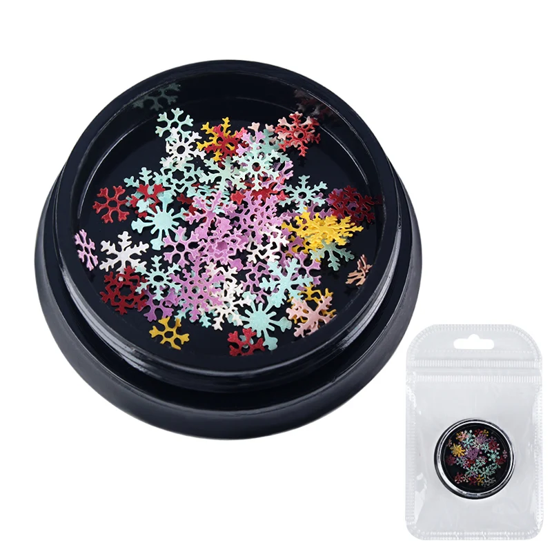 1 коробка украшения для ногтей ароматное дерево ультра тонкий полый блестки