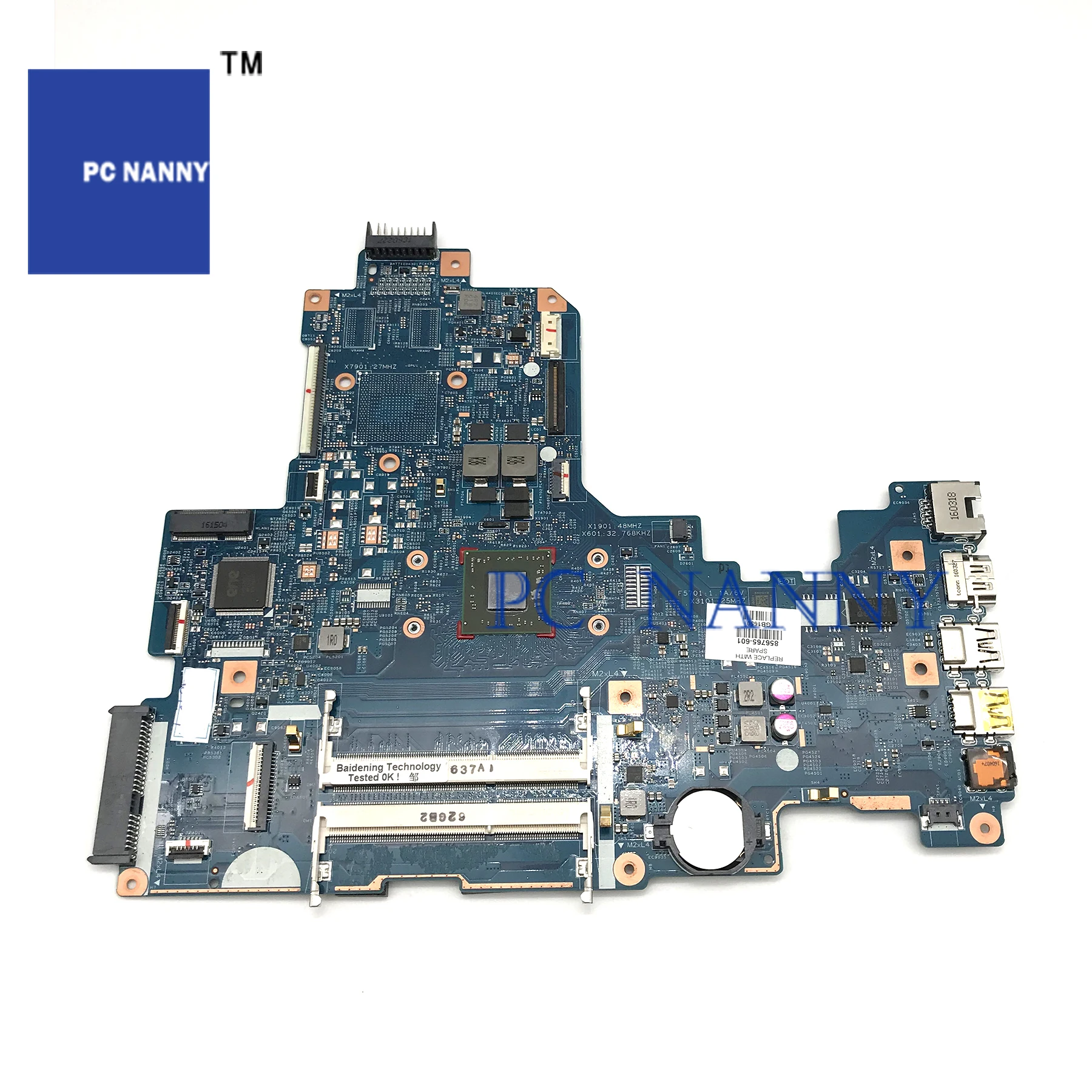 Материнская плата PANANNY для ноутбука HP 17 Y Y010NR Y020WM 856765 601 001 448.08G02.0011 DDR3