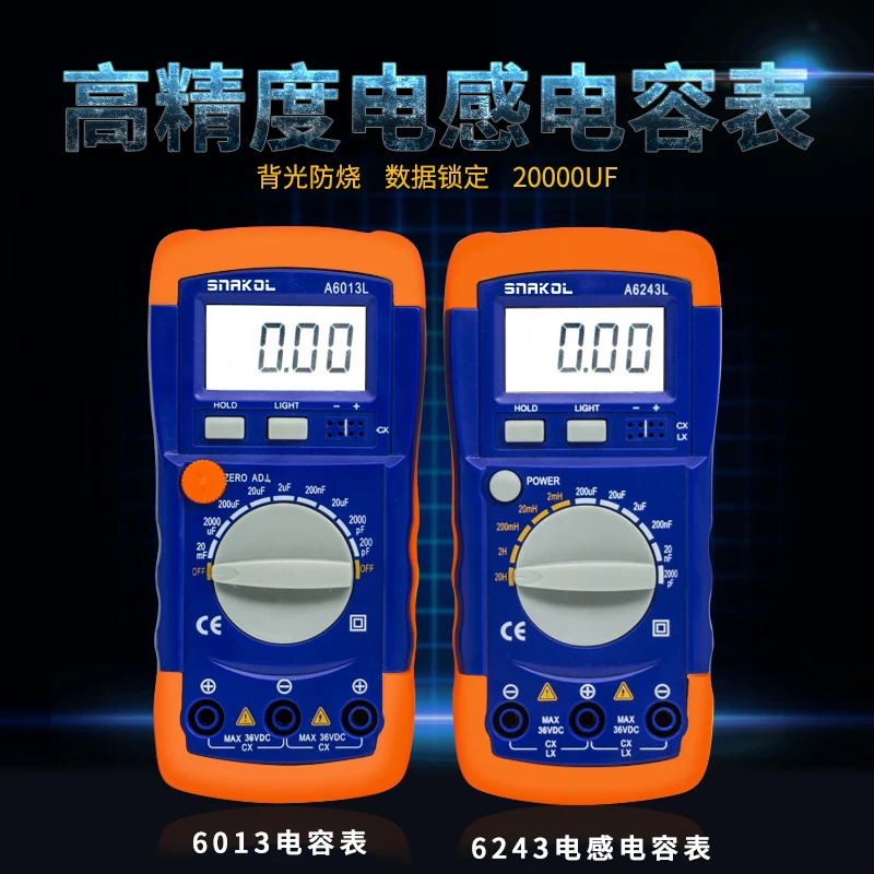

Oscilloscope Profesional Multimeter Digital Transistor Voltmeter Voltage Tester Multimeter Bricolage Outil Measuring Tools DB60W