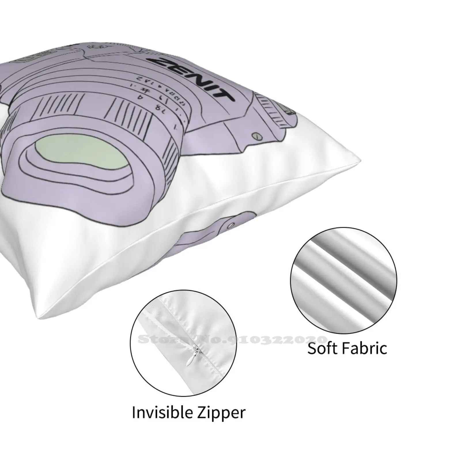 Ретро камера для спальни офиса обнимающая наволочка 122 Helios аналоговая катушка