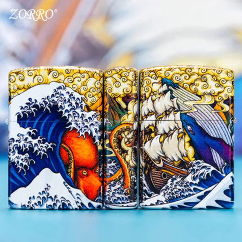 Зорро флинты и фитиль для сигаретных зажигалок Zippo и любых масляных бензиновых зажигалок - Цвет: ZT-126