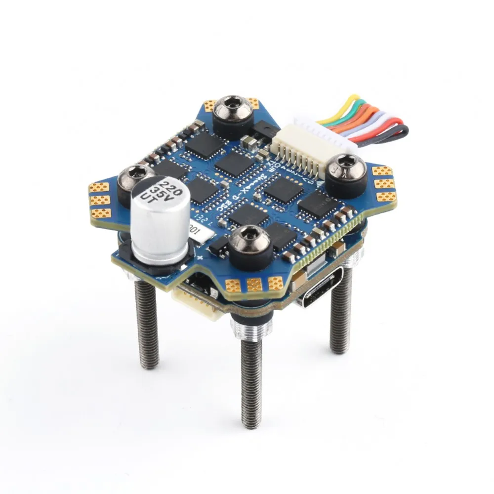 

IFlight SucceX-D Mini F7 TwinG Stack SucceX-D Mini F7 Контроллер полета SucceX Mini 55A BLHELI32 4 в 1 ESC для гоночных дронов FPV
