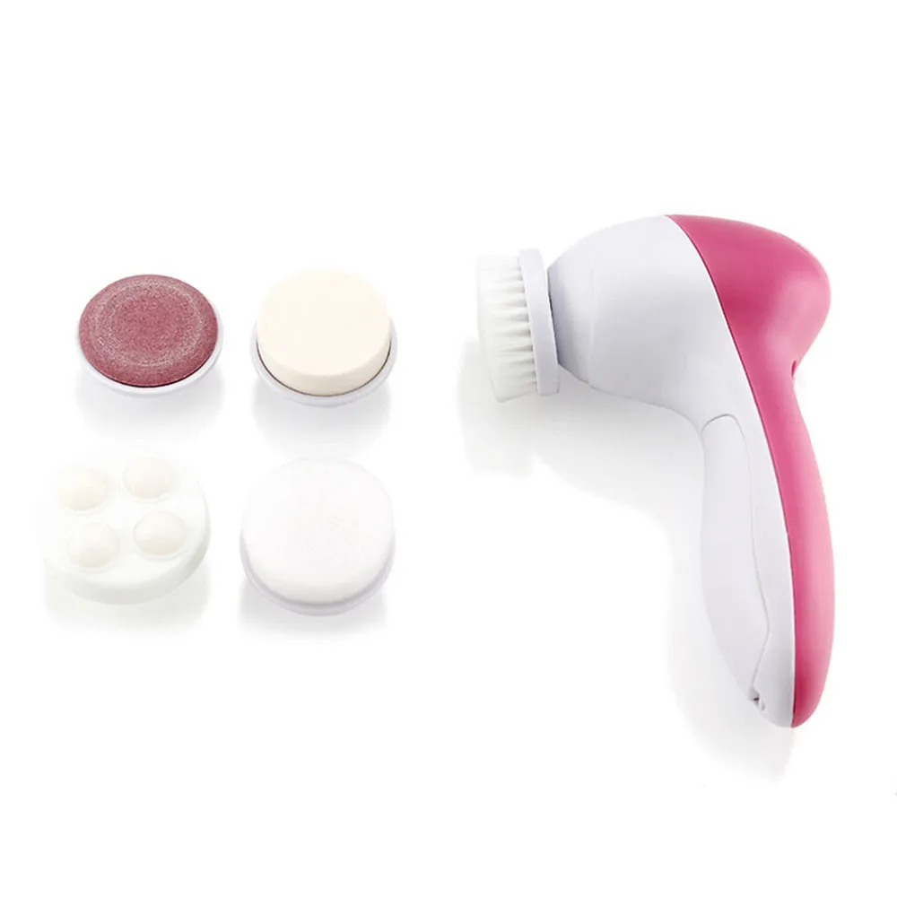

5-1 Multifunction Electric Face Facial Cleansing Brush Spa Skin Care Massage