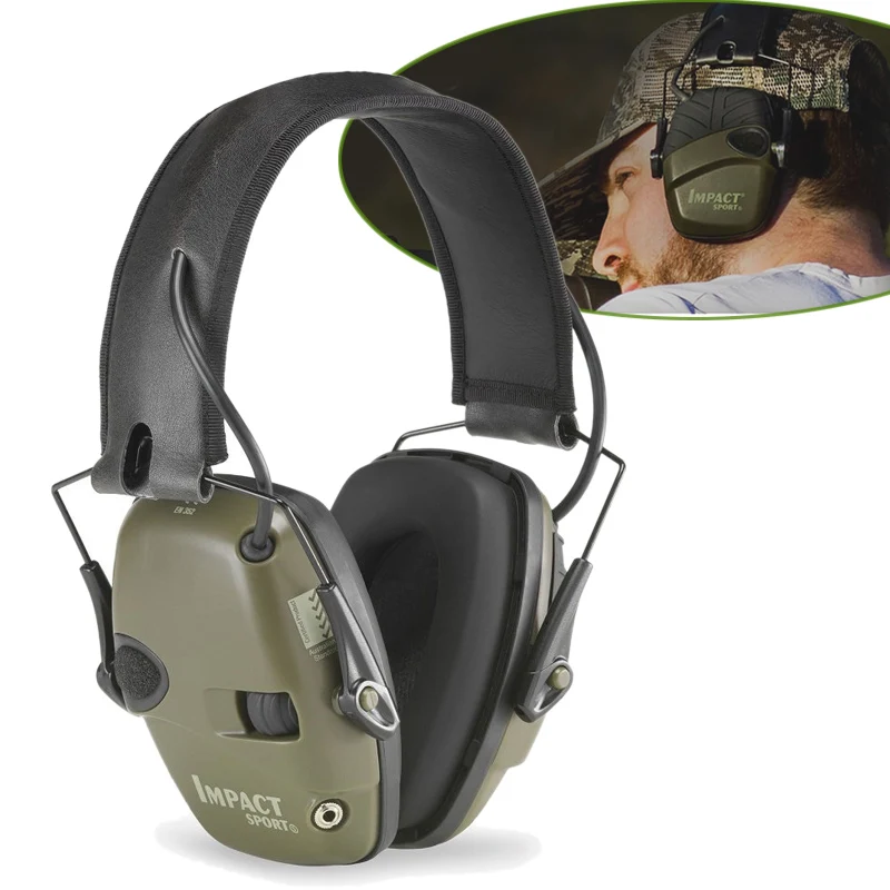 Электронные Наушники с защитой от шума ударная защита для ушей уличная усилитель