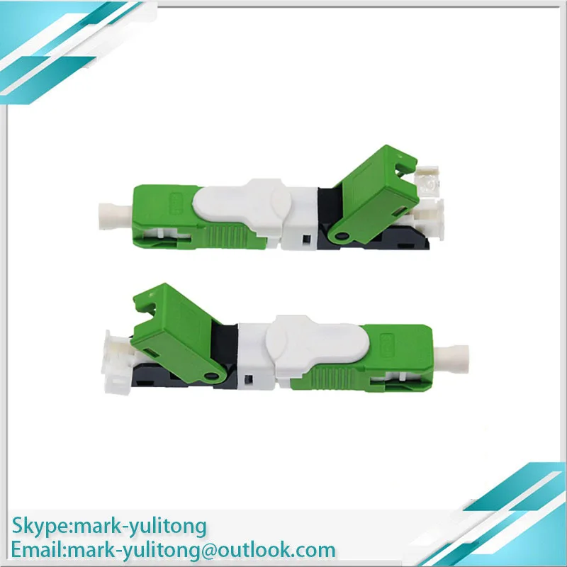 100 шт. ESC250D FTTH SC APC UPC Оптический уровень волоконно-оптический разъем apc upc