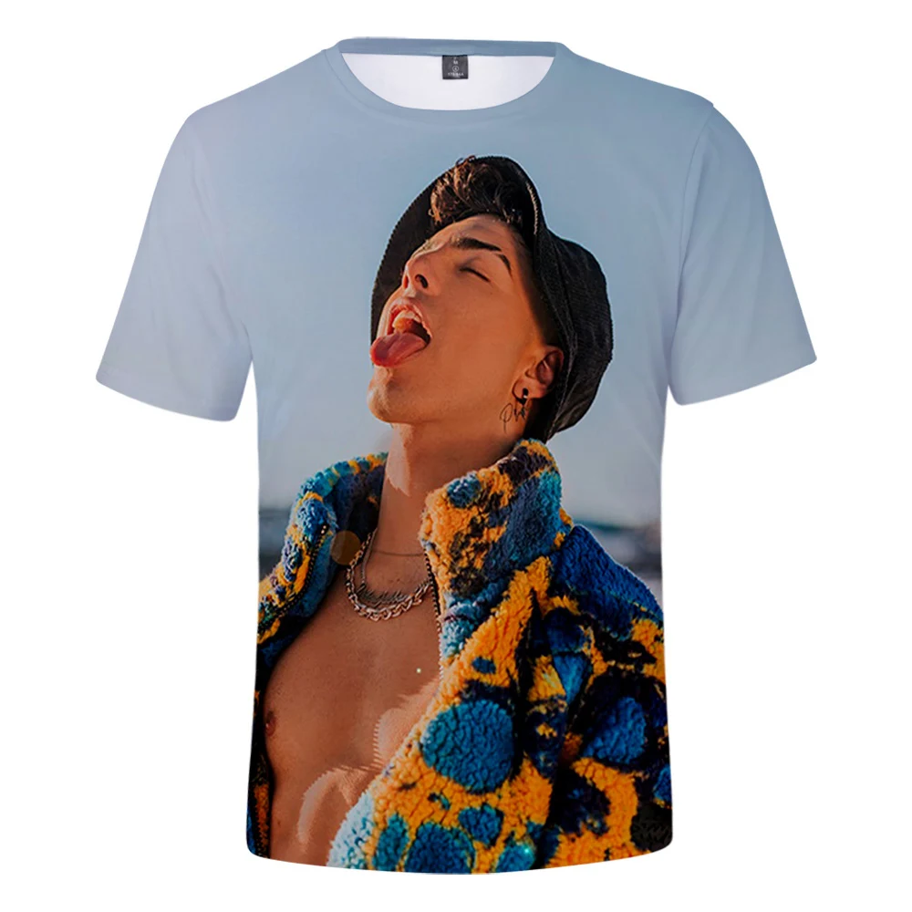 

Hot Sale Singer Naim Darrechi Men/women 3D Printed T-shirts Summer Fashion Casual Harajuku Style Tshirt Streetwear Tops