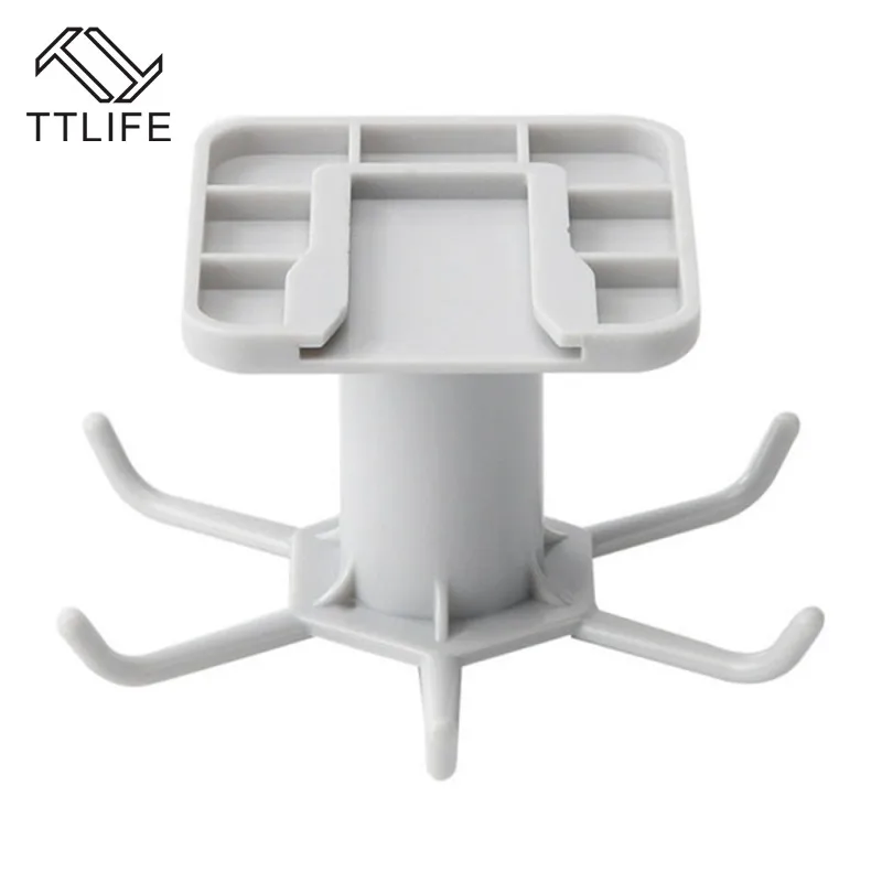 

TTLIFE Under Shelf Rotate Hook Holder Hang Kitchen Cabinet Storage Rack Organizer Rack Multi-Purpose Hooks Home Storage Holder