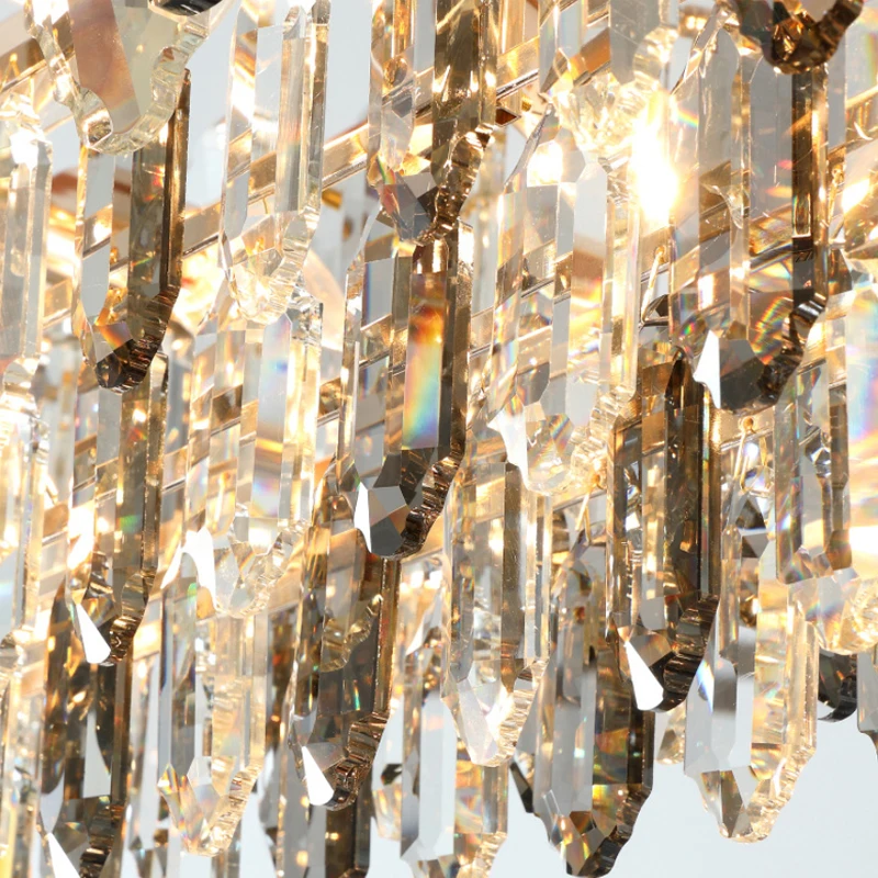 

Modern crystal light chandelier for dining room design kitchen island cristal lamp luxury home decoration led lighting fixture