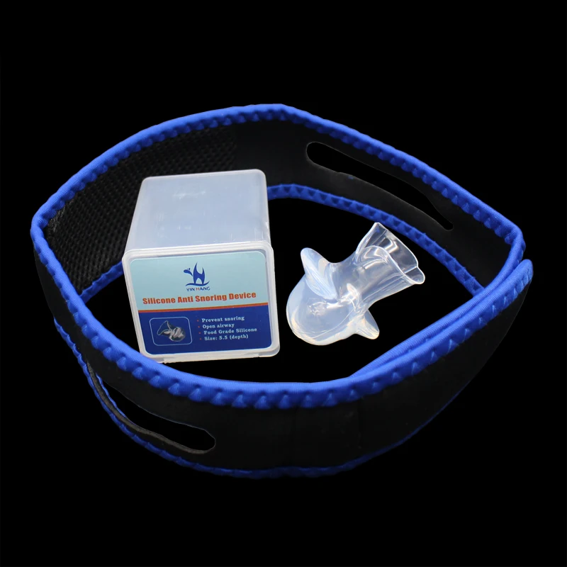 Язык анти храповое устройство Прозрачная силиконовая маска для сна помощь при